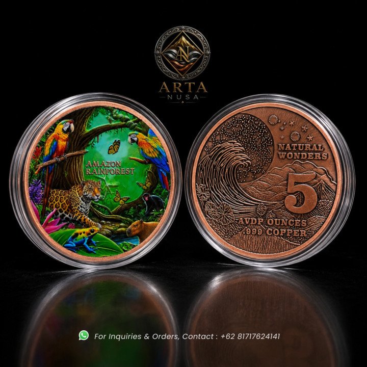 IMPORT AMAZON RAINFOREST – 5 AVDP FINE COPPER