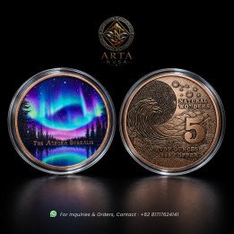 IMPORT THE AURORA BOREALIS SERIES – 5 AVDP FINE COPPER