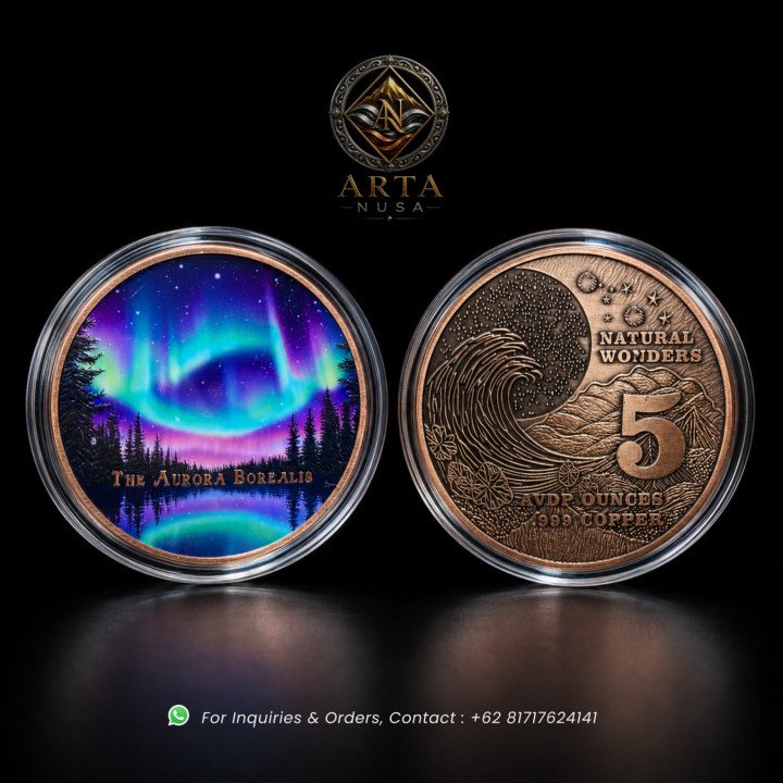 IMPORT THE AURORA BOREALIS SERIES – 5 AVDP FINE COPPER