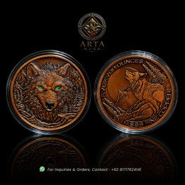 IMPORT WOLF GLOW IN THE DARK SERIES – 5 AVDP FINE COPPER